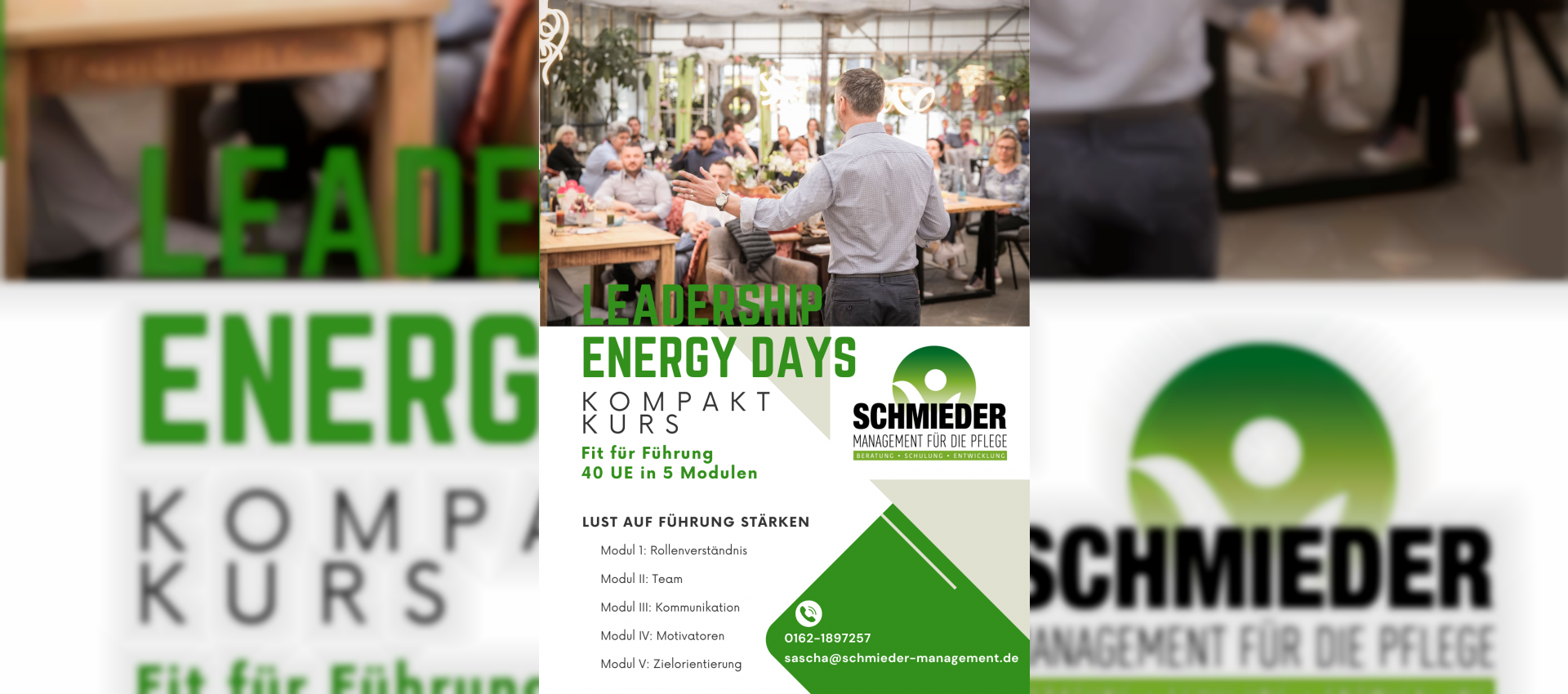 Leadership Energy Days - Kompaktkurs Fit für Führung